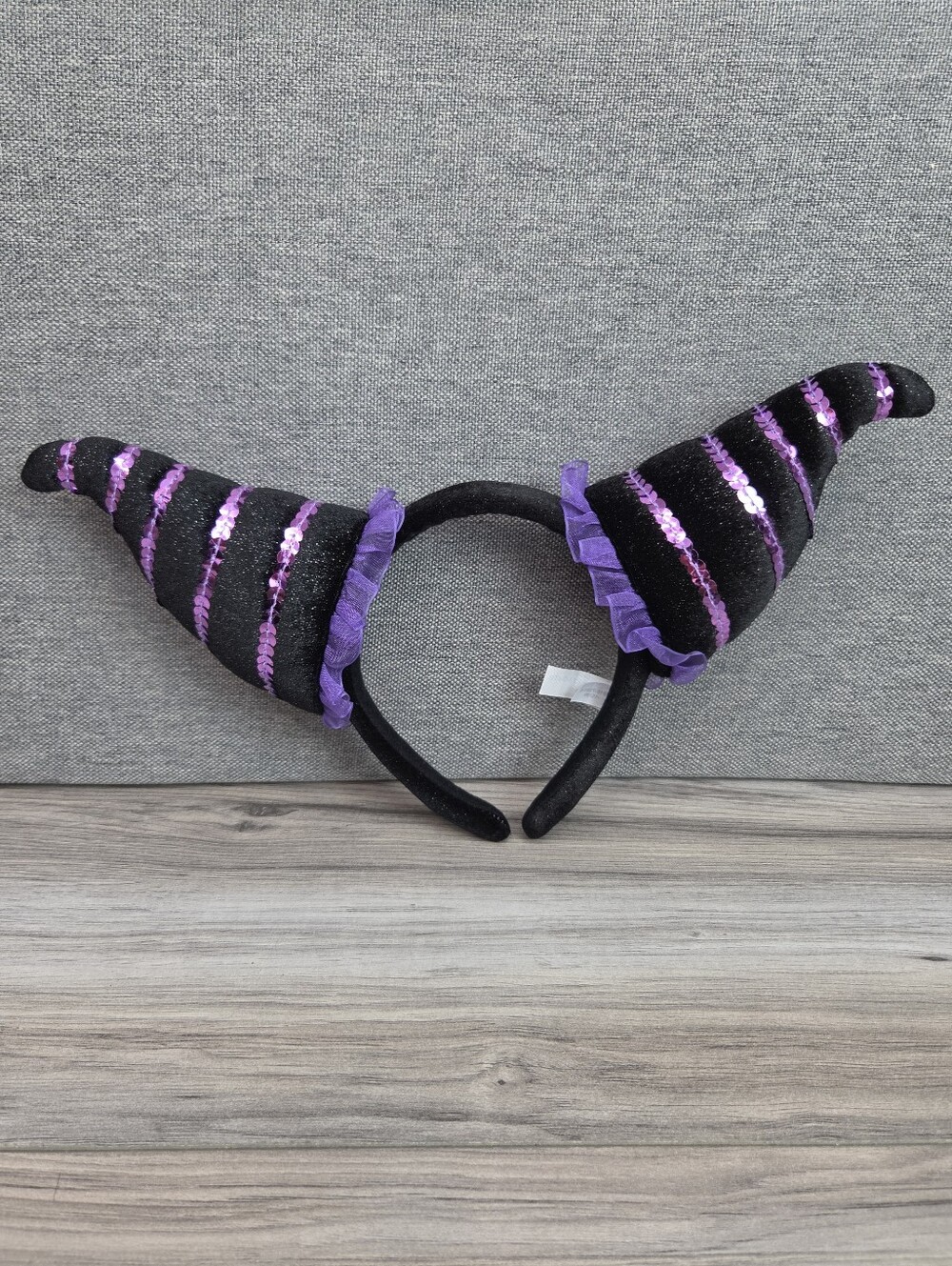 Disney Parks Purple & Black Witch Hat Ears Headband – Tokyo Disney Resort